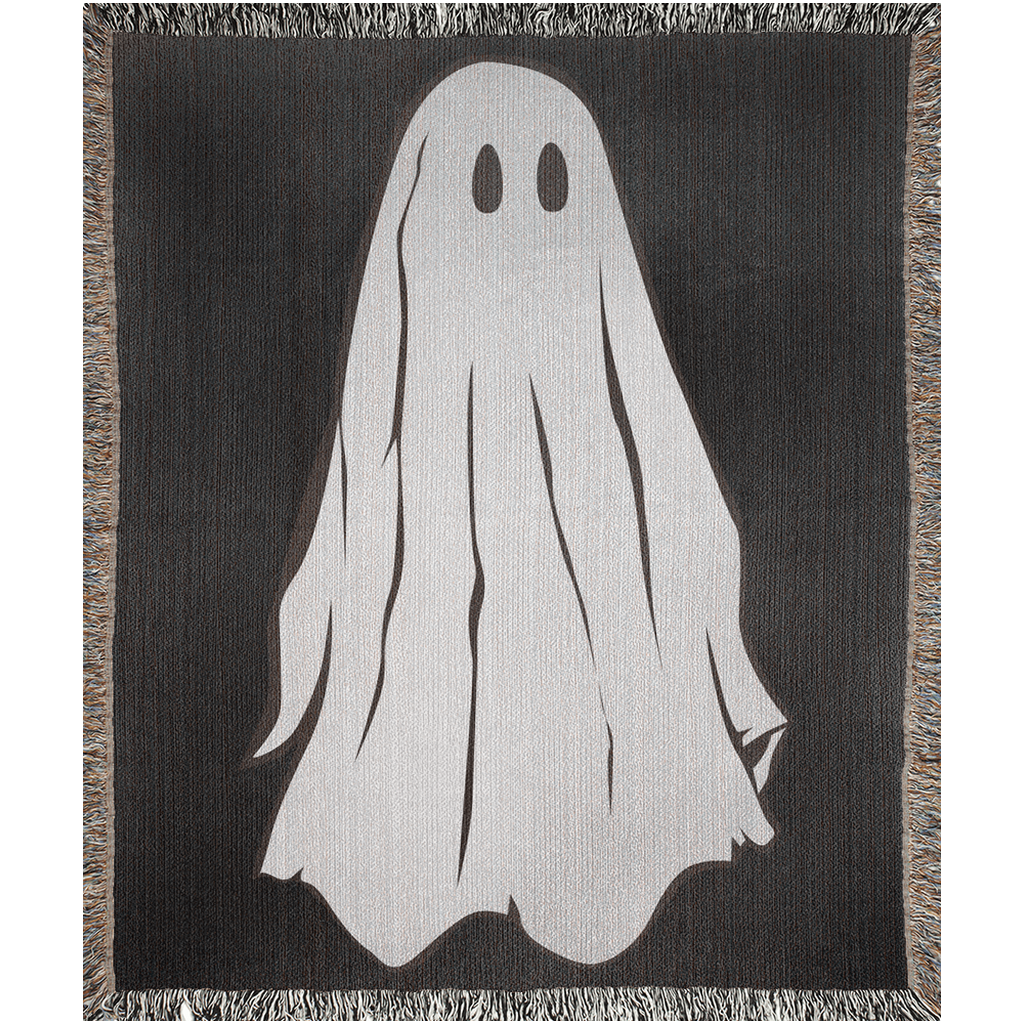 Ghost - Woven Blanket - Foxlark Crystal Jewelry