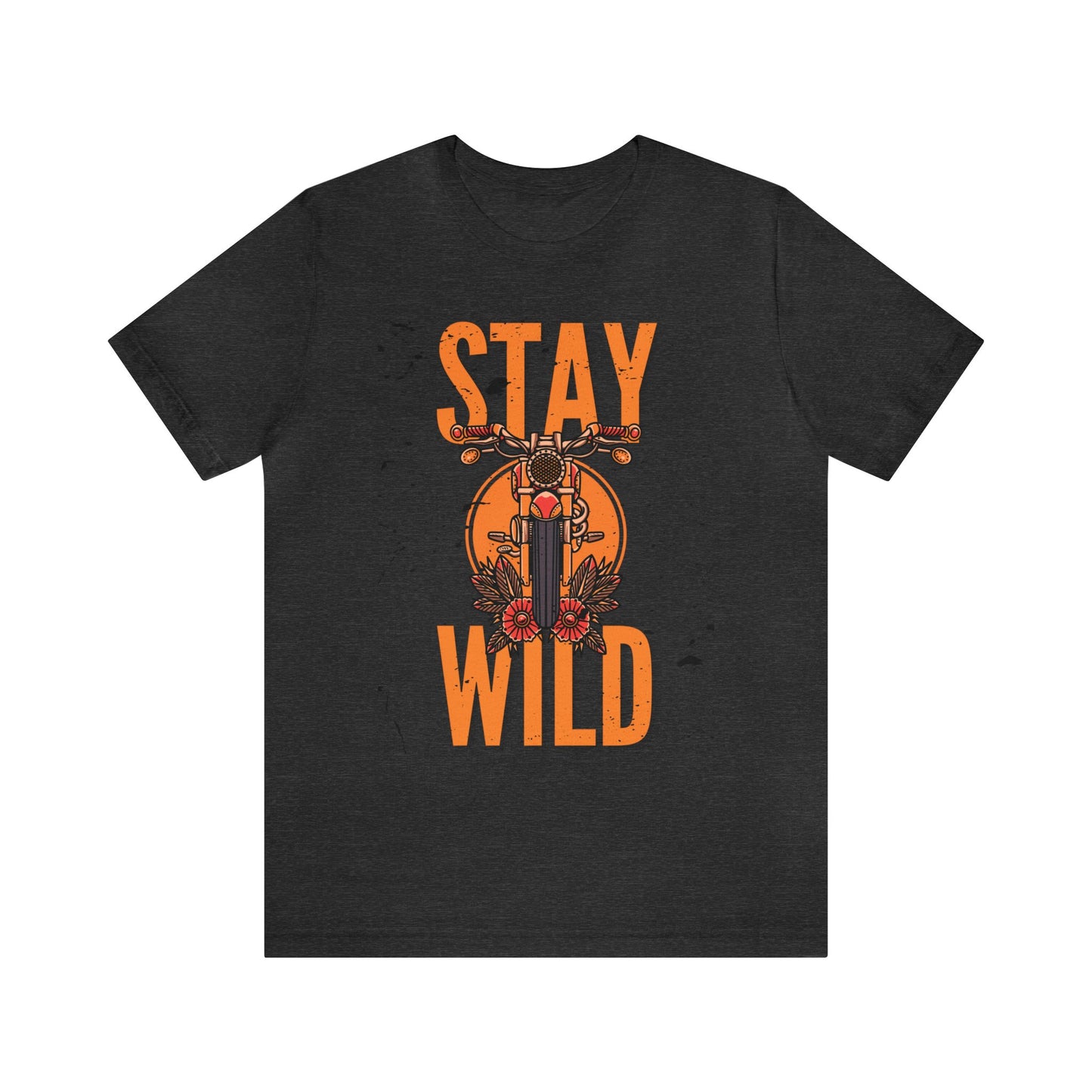Stay Wild Tattoo T-shirt / Traditional Tattoo Tee Shirt / Punk Rock Clothing Tshirt Rockabilly Psychobilly Freak Goth - Foxlark Crystal Jewelry