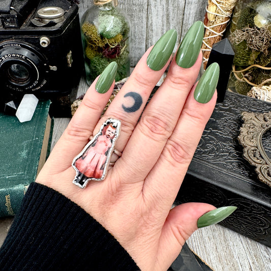 The Weirdlings - Fine Silver Ring Size 8 / One of a Kind