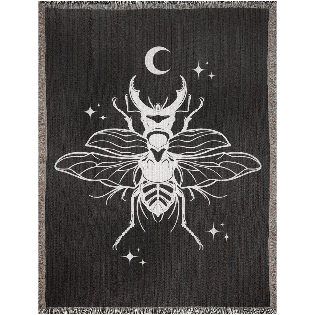 Beetle - Woven Blanket - Foxlark Crystal Jewelry