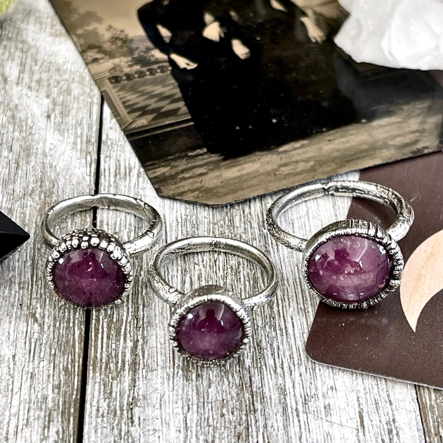 Bohemian Jewelry, Bohemian Ring, Crystal Jewelry, Crystal Ring, Electroform Jewelry, Etsy ID: 1599114934, Foxlark Alchemy, Gemstone Jewelry, Gothic Jewelry, Handmade Jewelry, Jewelry, Rings, Silver Jewelry, Star Ruby Jewelry, Star Ruby Ring, Statement Rin