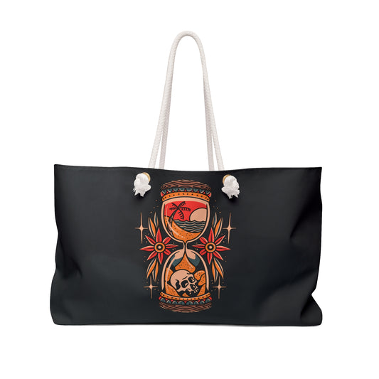 Copy of On Island Time Traditional Tattoo Weekender Bag - Foxlark Crystal Jewelry