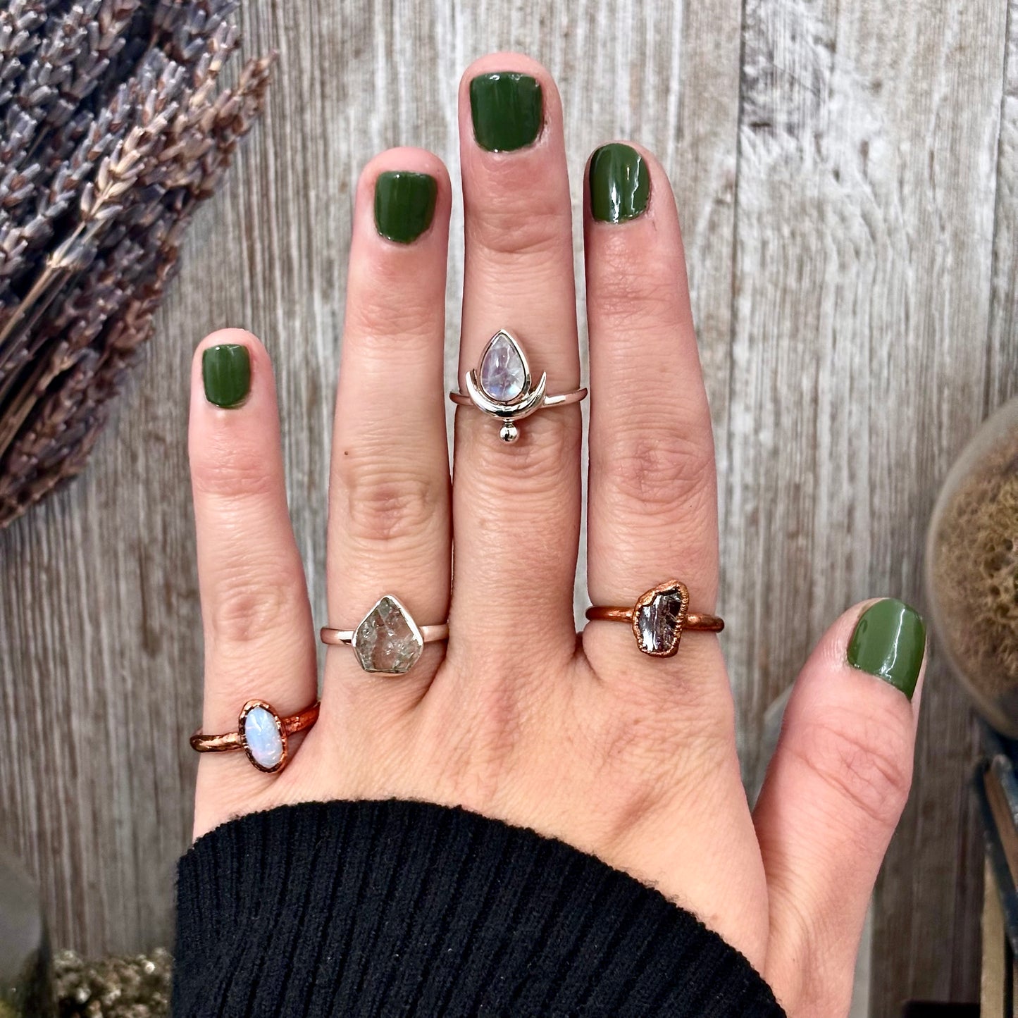 Size 6 Copper / Silver FLASH SALE - NEW or Discontinued or Imperfect Jewelry -  #396 - #399