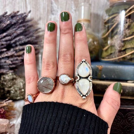 Size 8 Copper / Silver FLASH SALE - NEW or Discontinued or Imperfect Jewelry -  #776-779