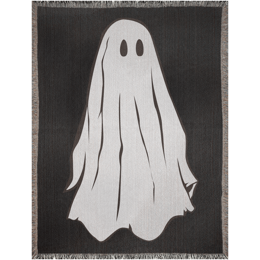 Ghost - Woven Blanket - Foxlark Crystal Jewelry