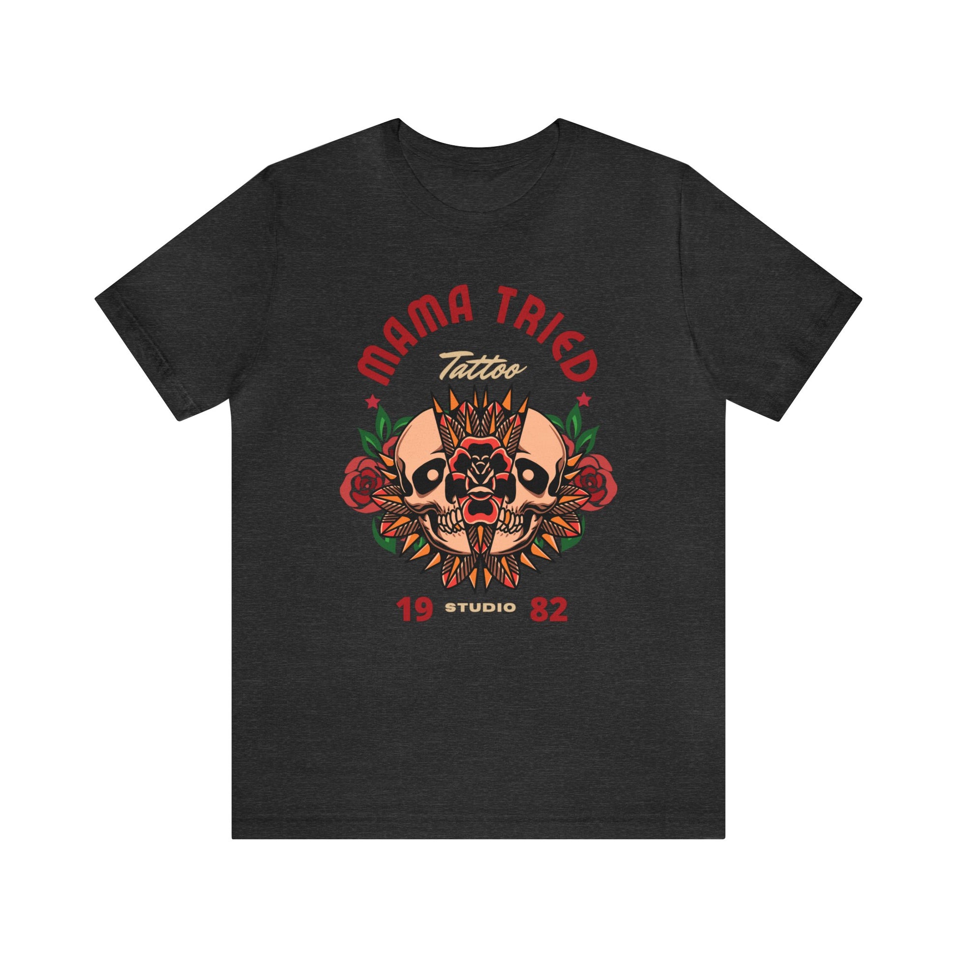 Mama Tried Tattoo T-shirt / Traditional Tattoo Tee Shirt / Punk Rock Clothing Tshirt Rockabilly Psychobilly Freak Goth - Foxlark Crystal Jewelry