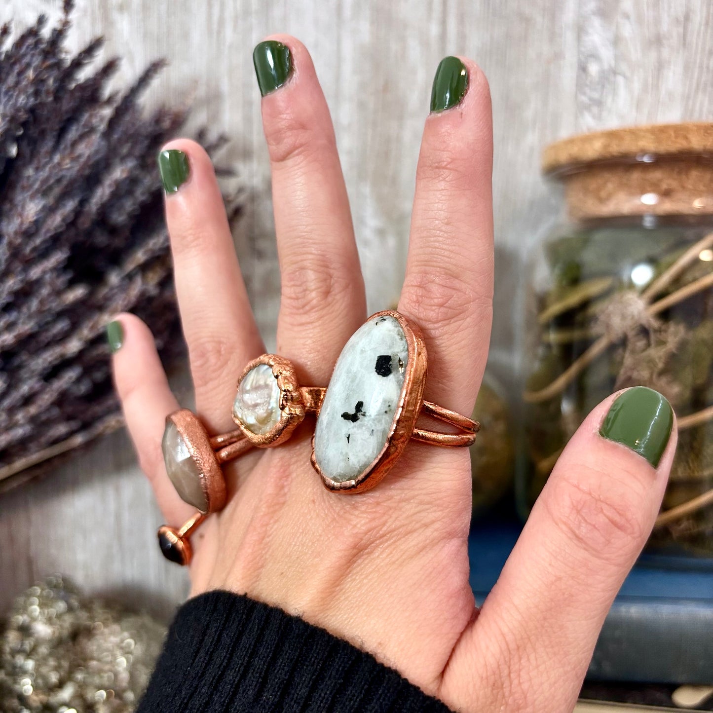 Size 7.5 Copper / Silver FLASH SALE - NEW or Discontinued or Imperfect Jewelry -  #224- #227