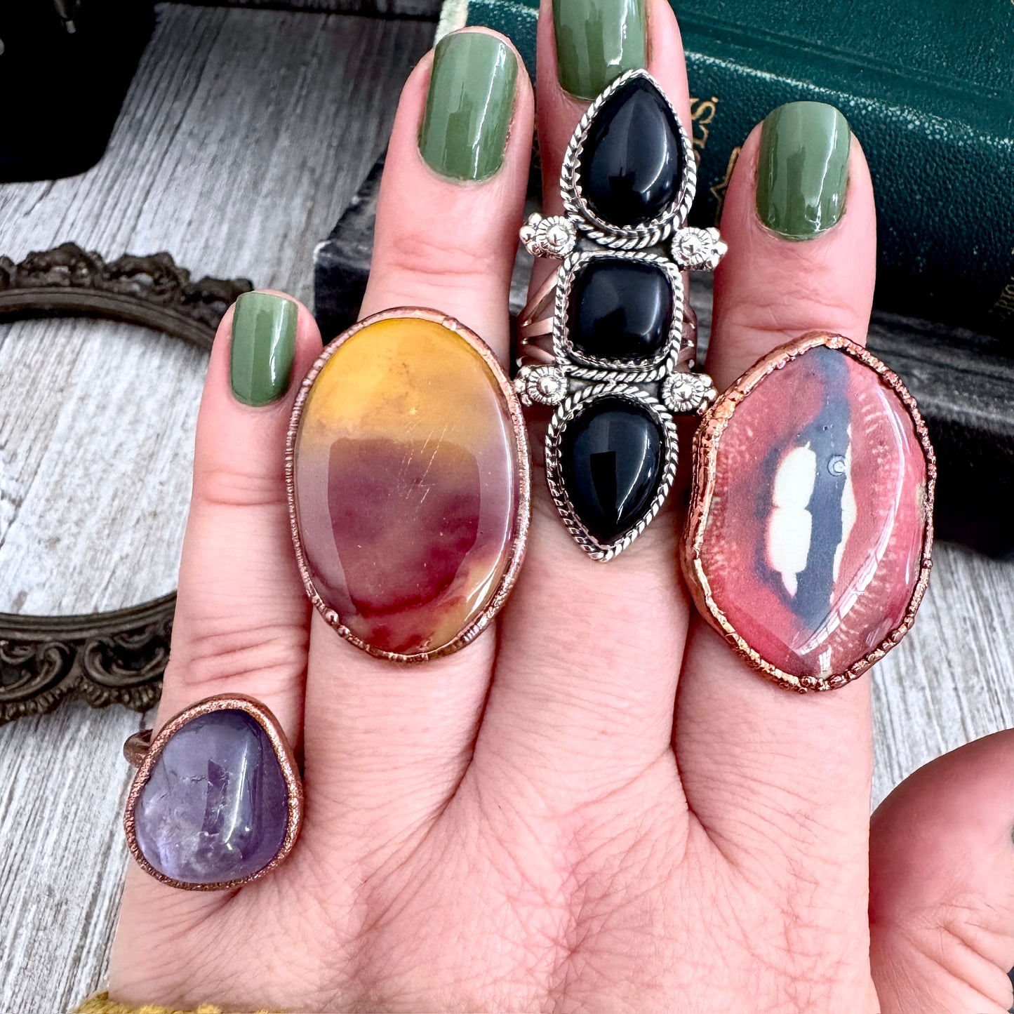 Size 7 Copper / Silver FLASH SALE - NEW or Discontinued or Imperfect Jewelry -  # 136 - 139