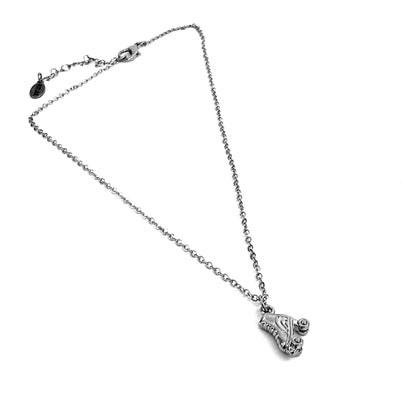Roller Skate Charm stainless steel pendant necklace from the Lucky Charm Bar at Foxlark
