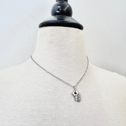 Playing Cards Charm stainless steel pendant necklace from the Lucky Charm Bar at Foxlark