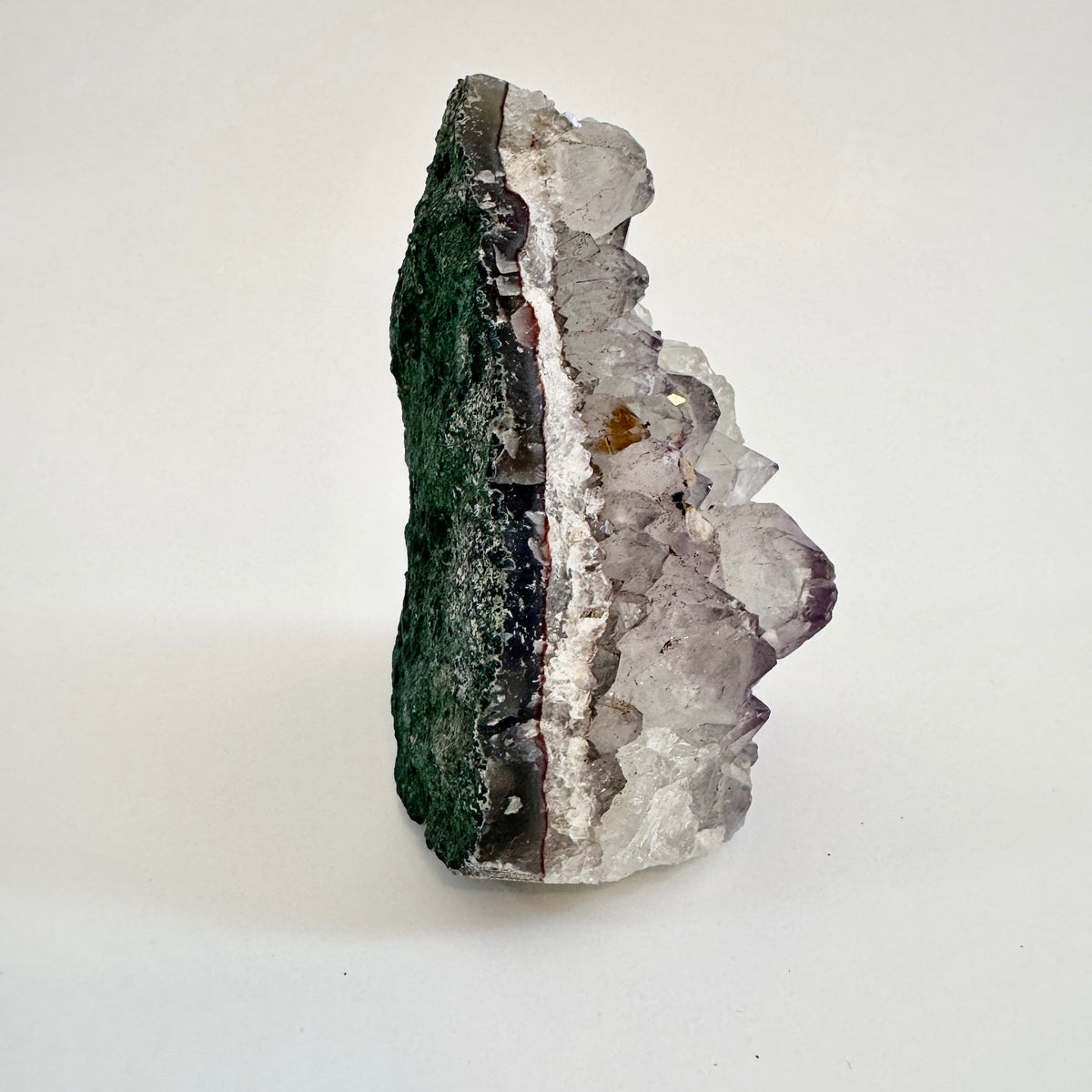 Self Standing Amethyst Geode Crystal Cluster / FoxlarkCrystals