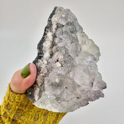 Self Standing Amethyst Geode Crystal Cluster / FoxlarkCrystals