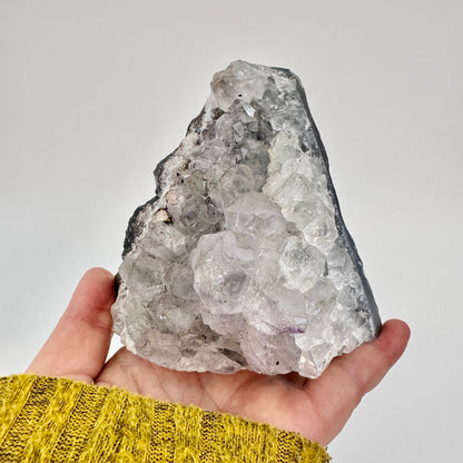 Self Standing Amethyst Geode Crystal Cluster / FoxlarkCrystals