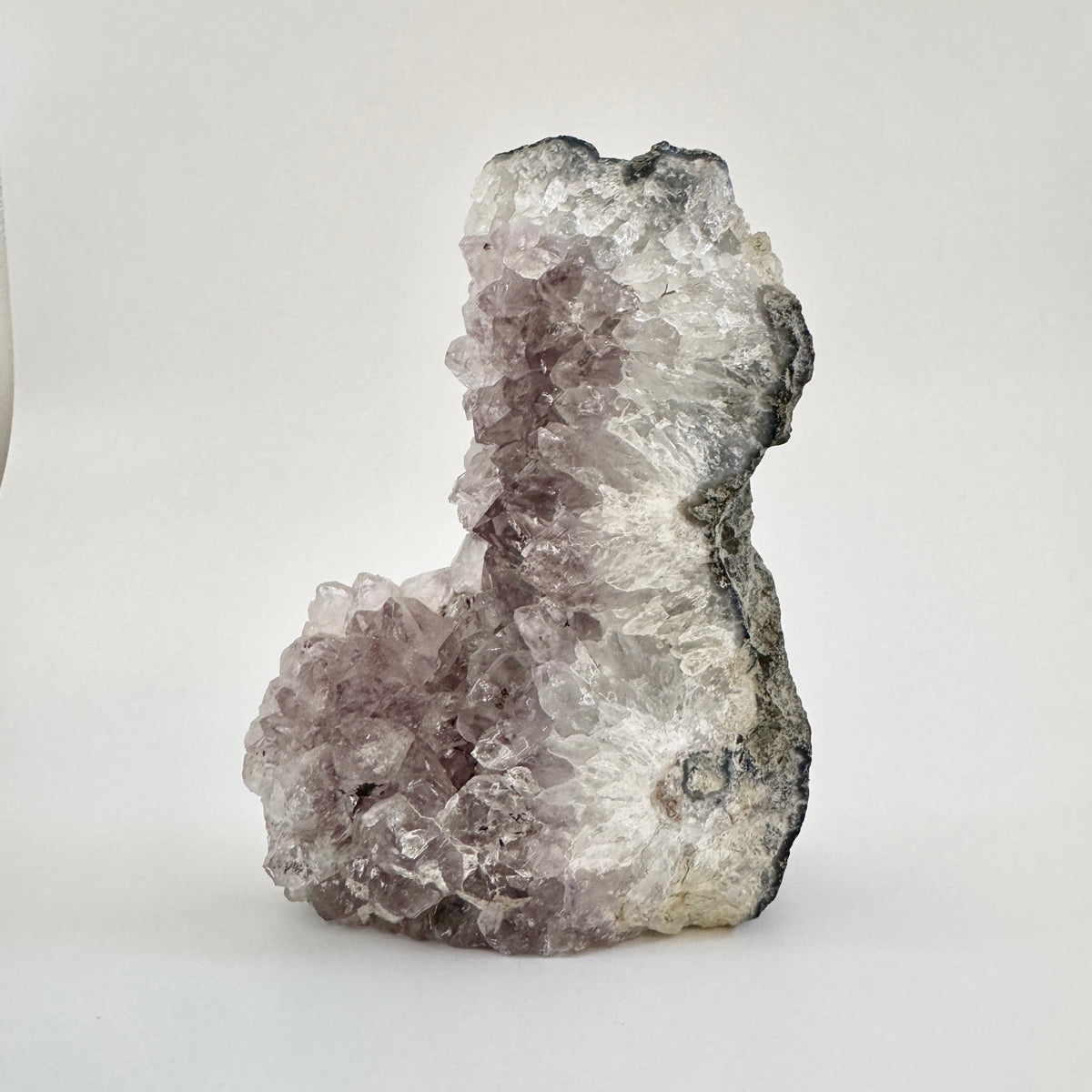 Large Self Standing Amethyst Geode Crystal Cluster / FoxlarkCrystals