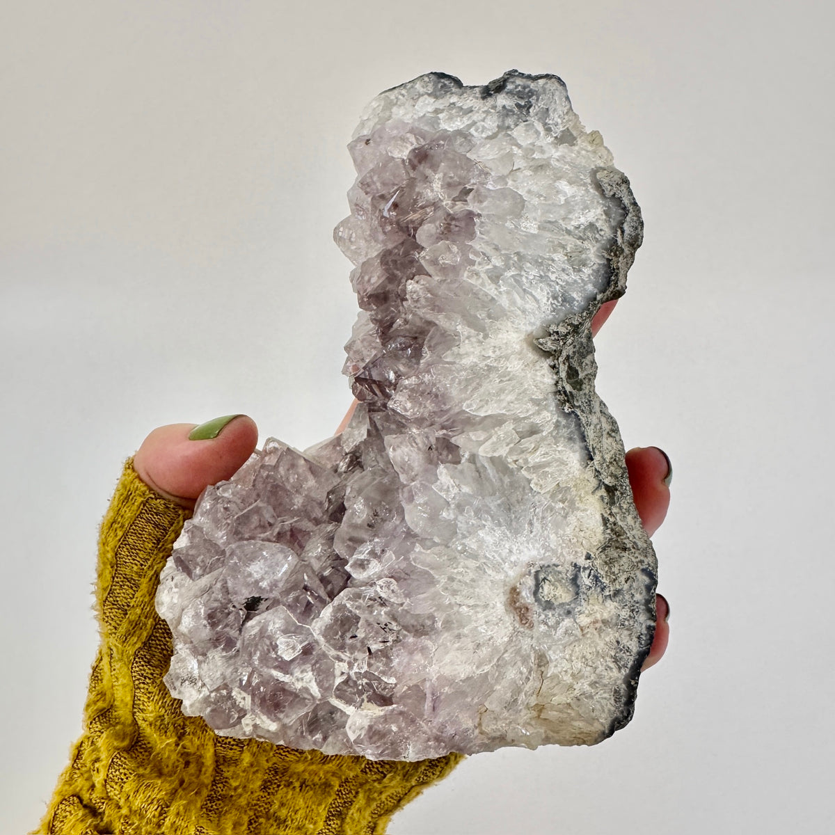 Large Self Standing Amethyst Geode Crystal Cluster / FoxlarkCrystals