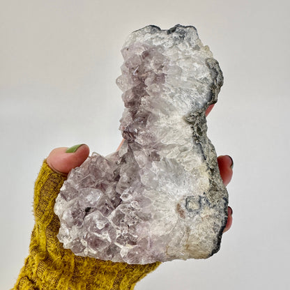 Large Self Standing Amethyst Geode Crystal Cluster / FoxlarkCrystals