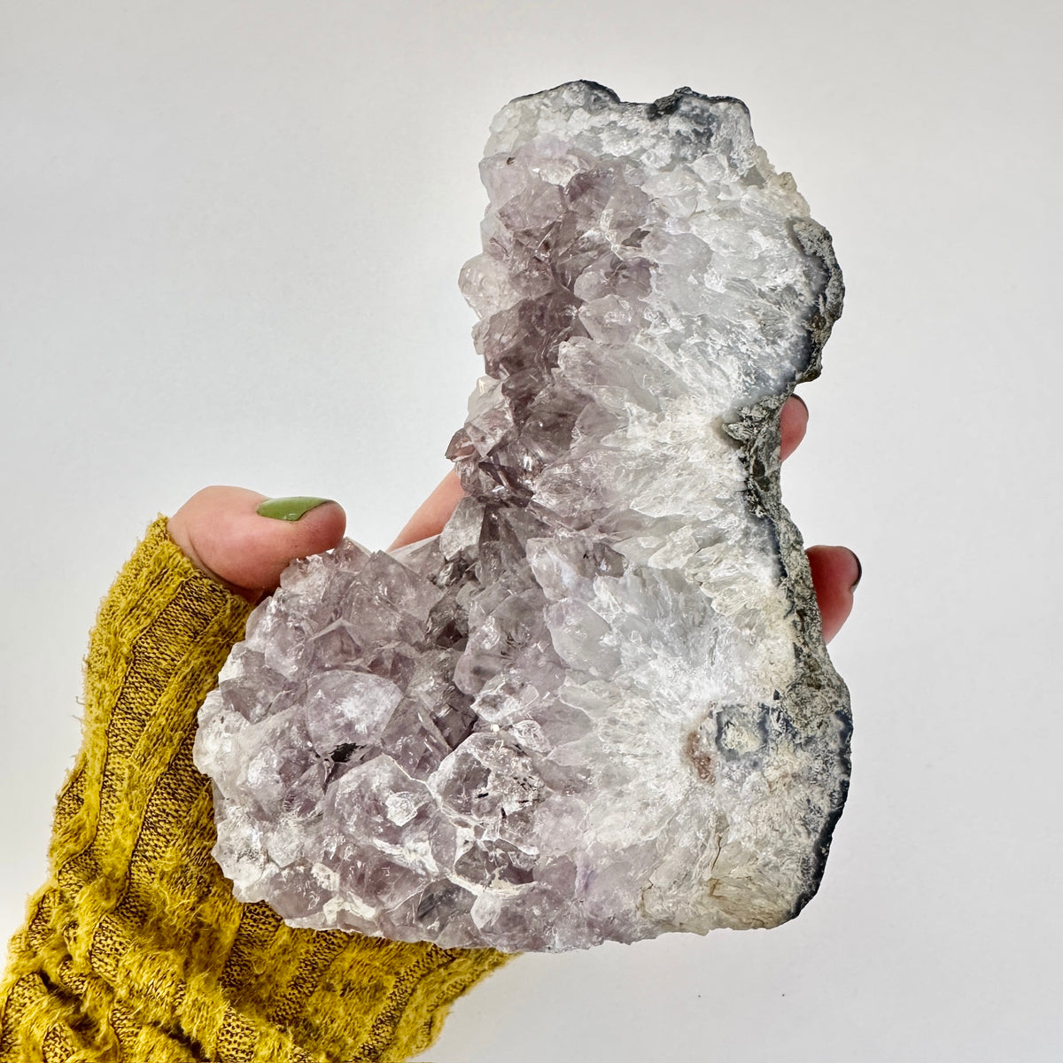 Large Self Standing Amethyst Geode Crystal Cluster / FoxlarkCrystals