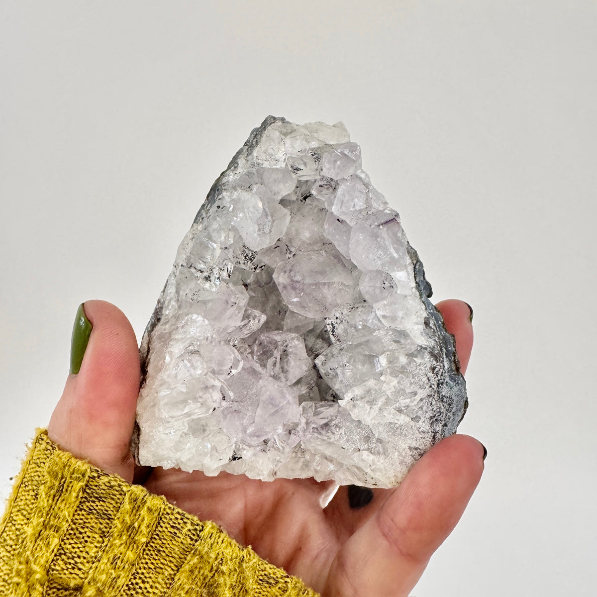 Self Standing Amethyst Geode Crystal Cluster / FoxlarkCrystals