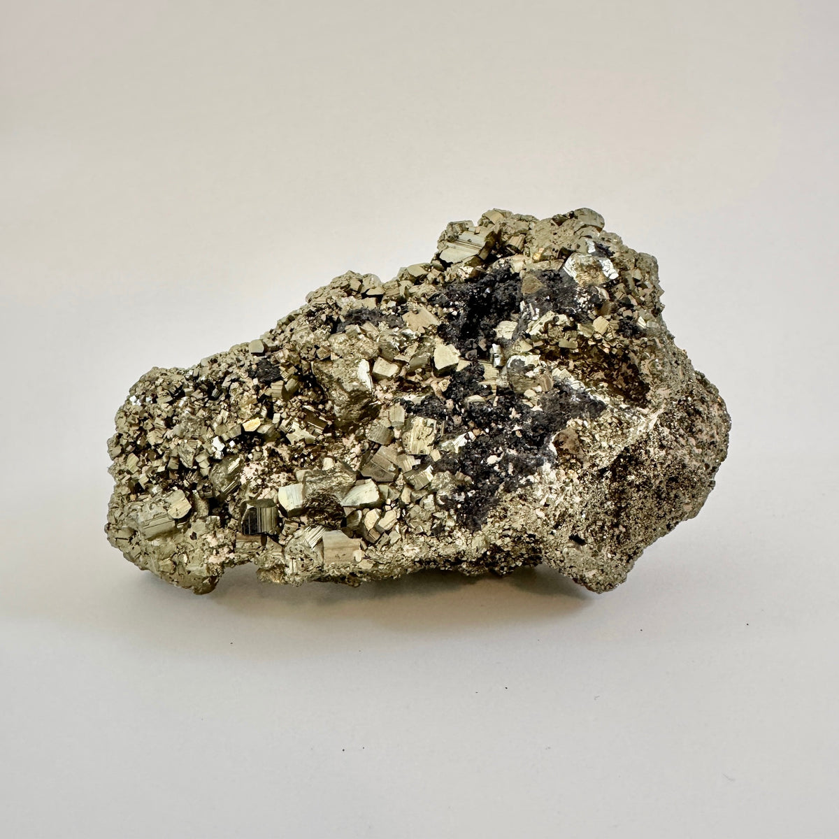 Self Standing Pyrite Crystal Cluster / FoxlarkCrystals