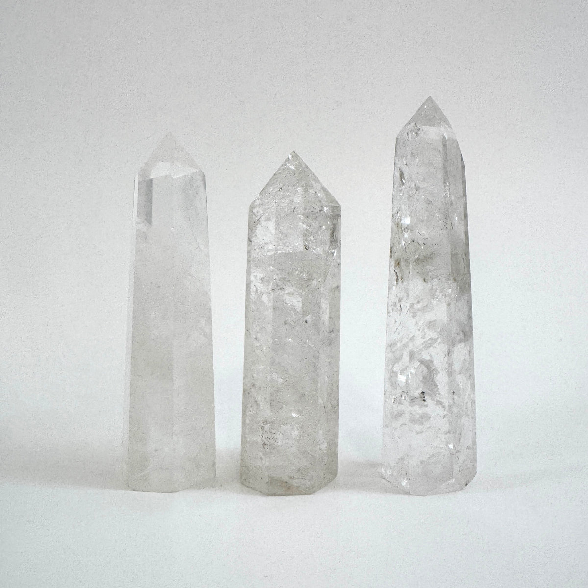 Self Standing Clear Quartz Crystal Point / FoxlarkCrystals