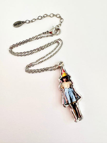 The Weirdlings Collection - Party Girl Necklace | Fine Silver