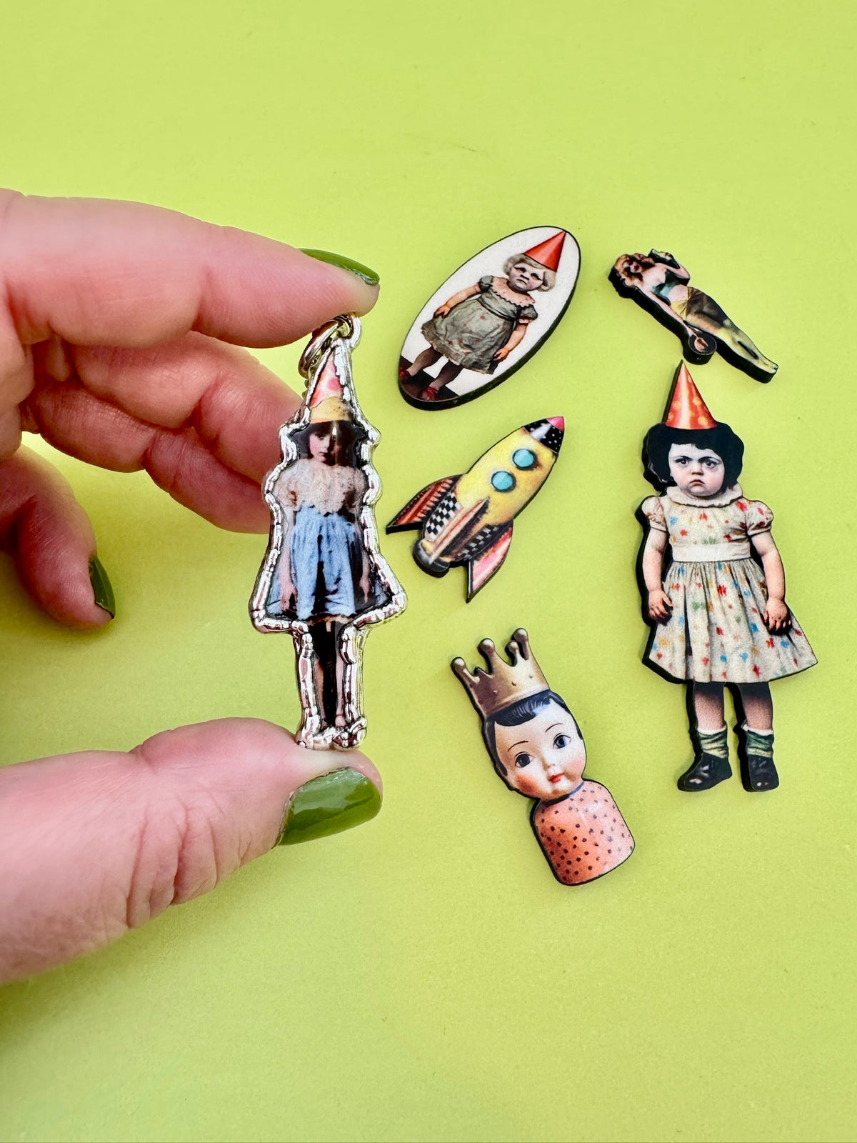 The Weirdlings Collection - Party Girl Necklace | Fine Silver