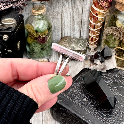 Playing Games - Jack Of Hearts Playing Card Ring Fine Silver Size 10 / Foxlark Collection - One of a Kind