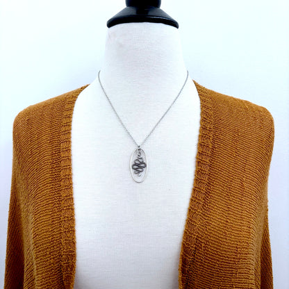 Snake Talisman Necklace / Talisman Collection-Sterling Silver