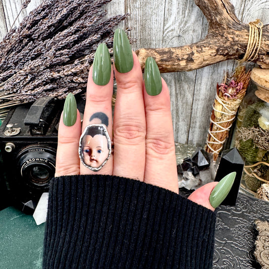The Weirdlings - Fine Silver Ring Size 7 / One of a Kind