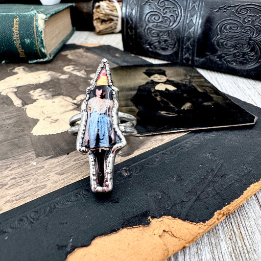 The Weirdlings - Fine Silver Ring Size 11 / One of a Kind