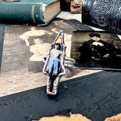 The Weirdlings - Fine Silver Ring Size 11 / One of a Kind