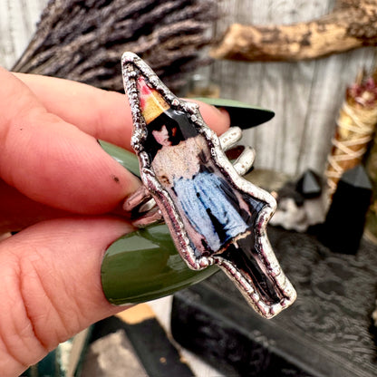 The Weirdlings - Fine Silver Ring Size 11 / One of a Kind