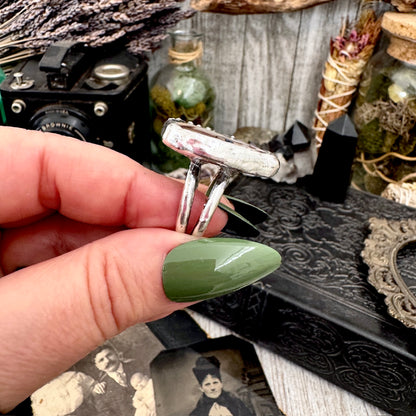The Weirdlings - Fine Silver Ring Size 8 / One of a Kind FOXLARK