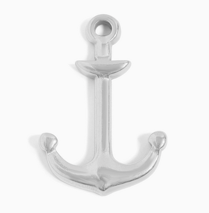 Anchor Charm stainless steel pendant necklace from the Lucky Charm Bar at Foxlark