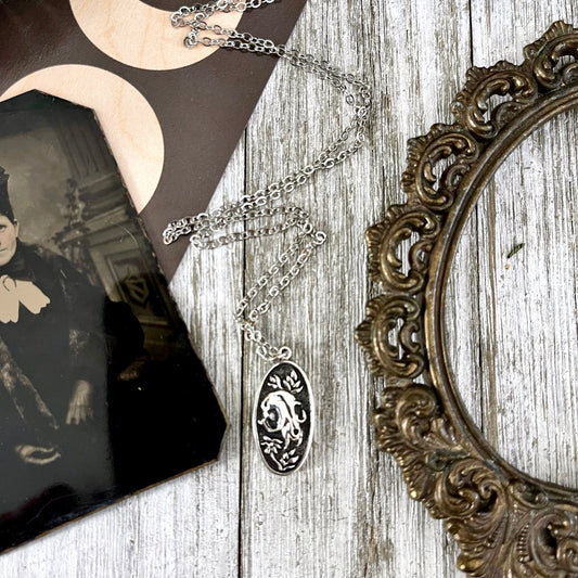 Tiny Talisman Collection - Sterling Silver Cat Skull 23x12mm /