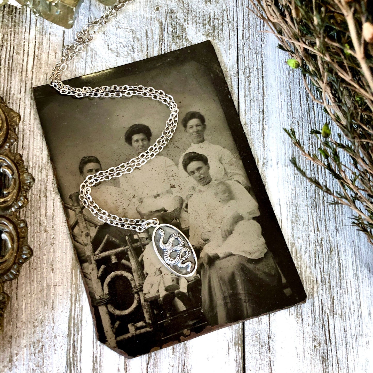925 Sterling Silver, boho jewelry, Etsy ID: 910925754, Gothic Jewelry, Infinity Necklace, Jewelry, Necklaces, Ouroboros Necklace, Ouroboros Pendant, Pendants, Snake Necklace, Snake Pendant, Sterling Silver, Talisman Necklace, TINY TALISMANS, Witch Jewelry