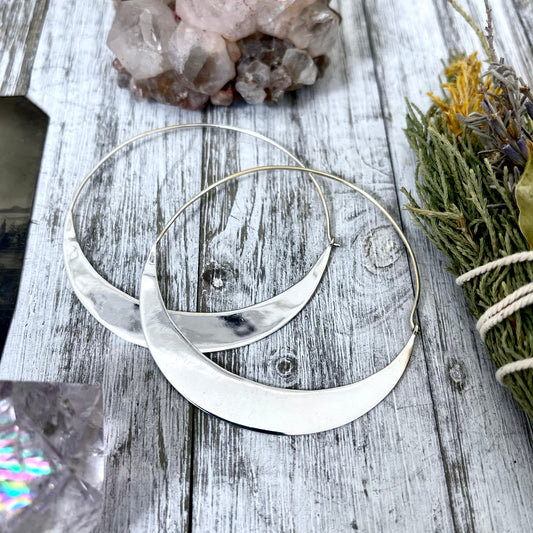 Accessories, Earrings, Etsy ID: 1220066383, Foxlark- Earrings, Gift For Woman, Hoop Earrings, Jewelry, Silver Hoops, Sterling Silver