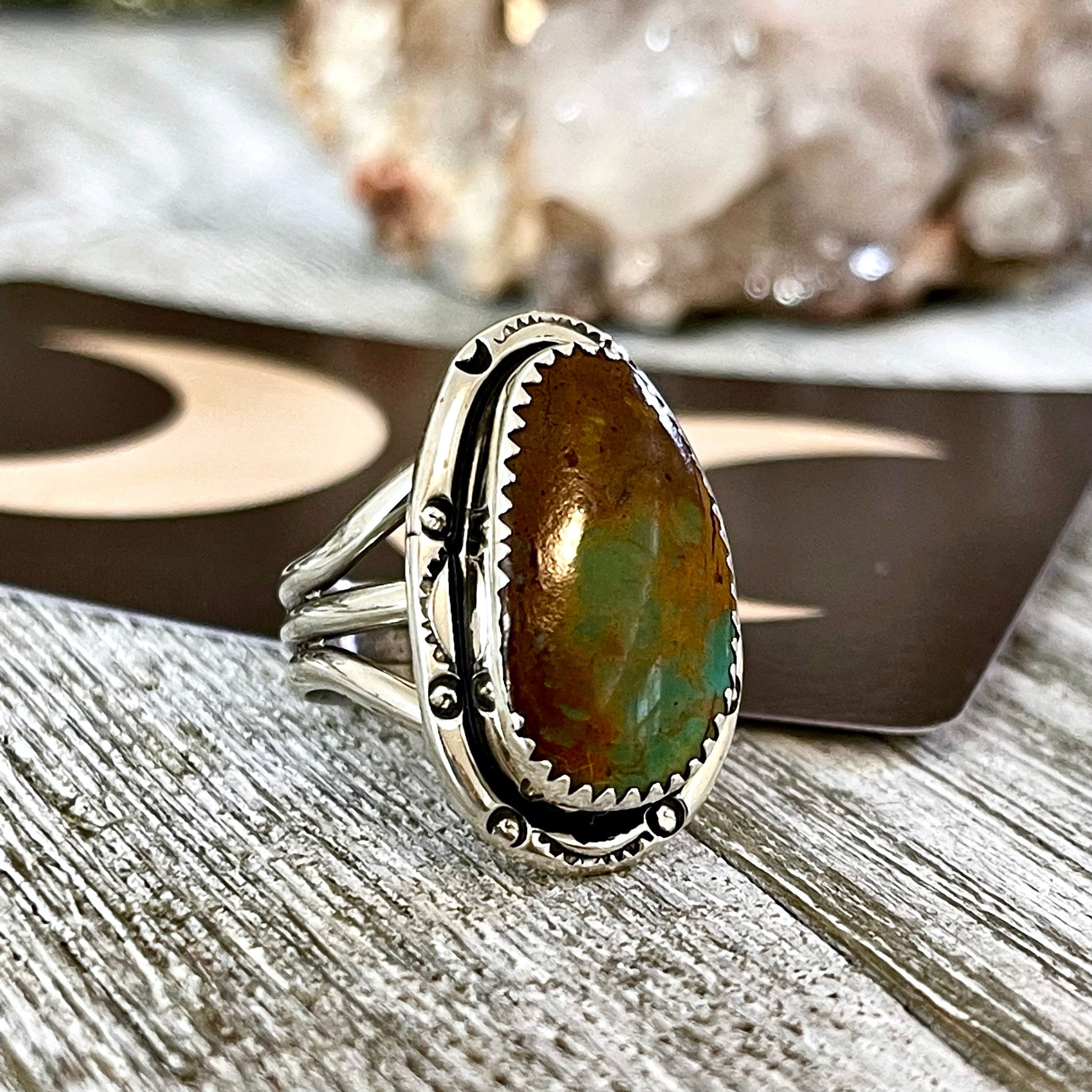 Bohemian Ring, boho jewelry, boho ring, crystal ring, CURATED- RINGS, Etsy ID: 1383832658, Festival Jewelry, gypsy ring, Jewelry, Large Crystal, Rings, Statement Rings, Sterling Silver, Sterling Silver Ring