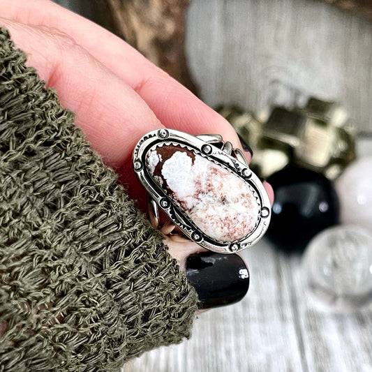 Bohemian Ring, boho jewelry, boho ring, crystal ring, CURATED- RINGS, Etsy ID: 1419706333, Festival Jewelry, Foxlark Alchemy, Gift for Woman, gypsy ring, Jewelry, Large Crystal, Rings, Statement Rings, Sterling Silver, Sterling Silver Ring, Wild Horse