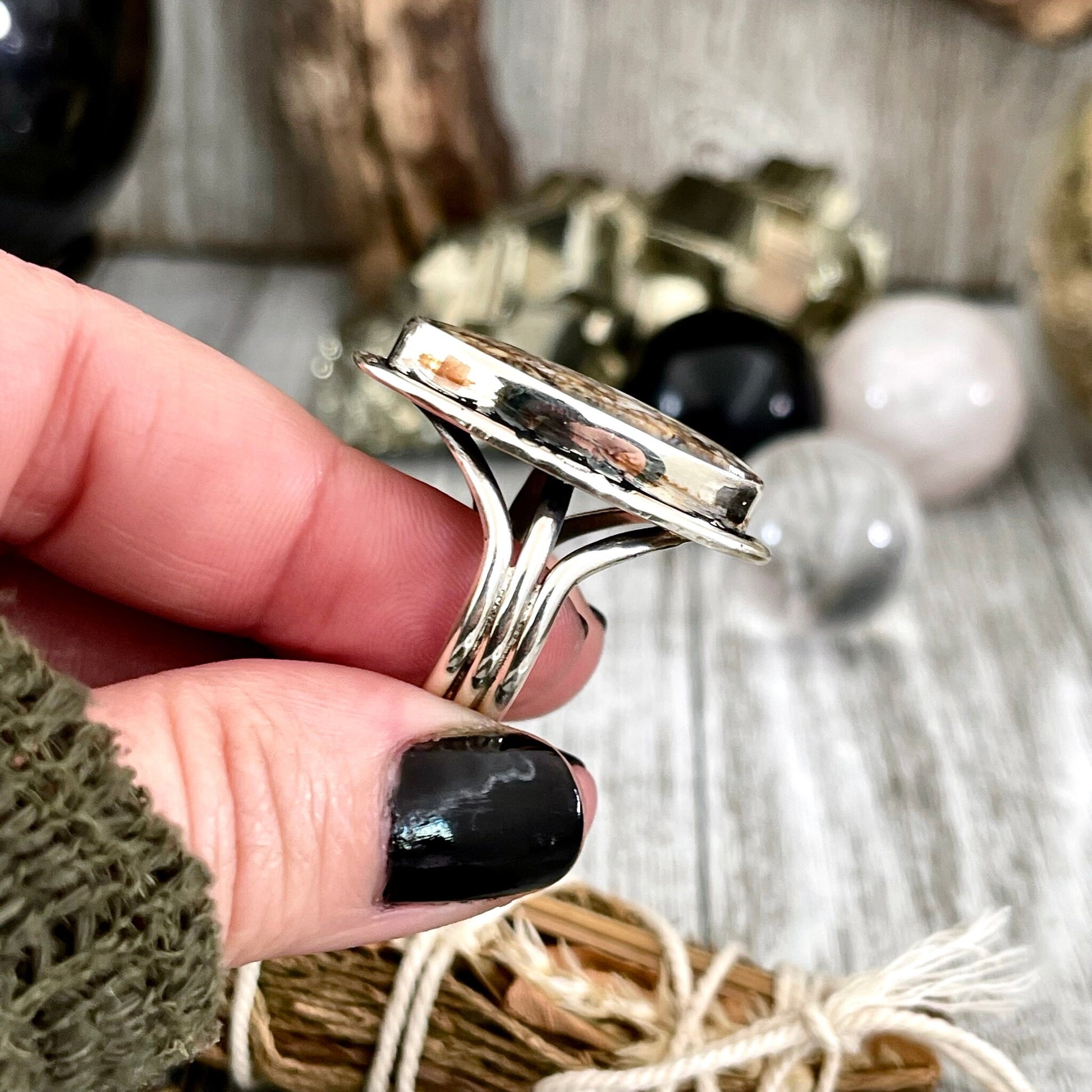 Big Statement Ring, Bohemian Ring, boho jewelry, boho ring, crystal ring, CURATED- RINGS, Etsy ID: 1419708149, Festival Jewelry, gypsy ring, Jewelry, Large Crystal, Large Stone Ring, Raw crystal Ring, Rings, Statement Jewelry, Statement Rings, Sterling Si
