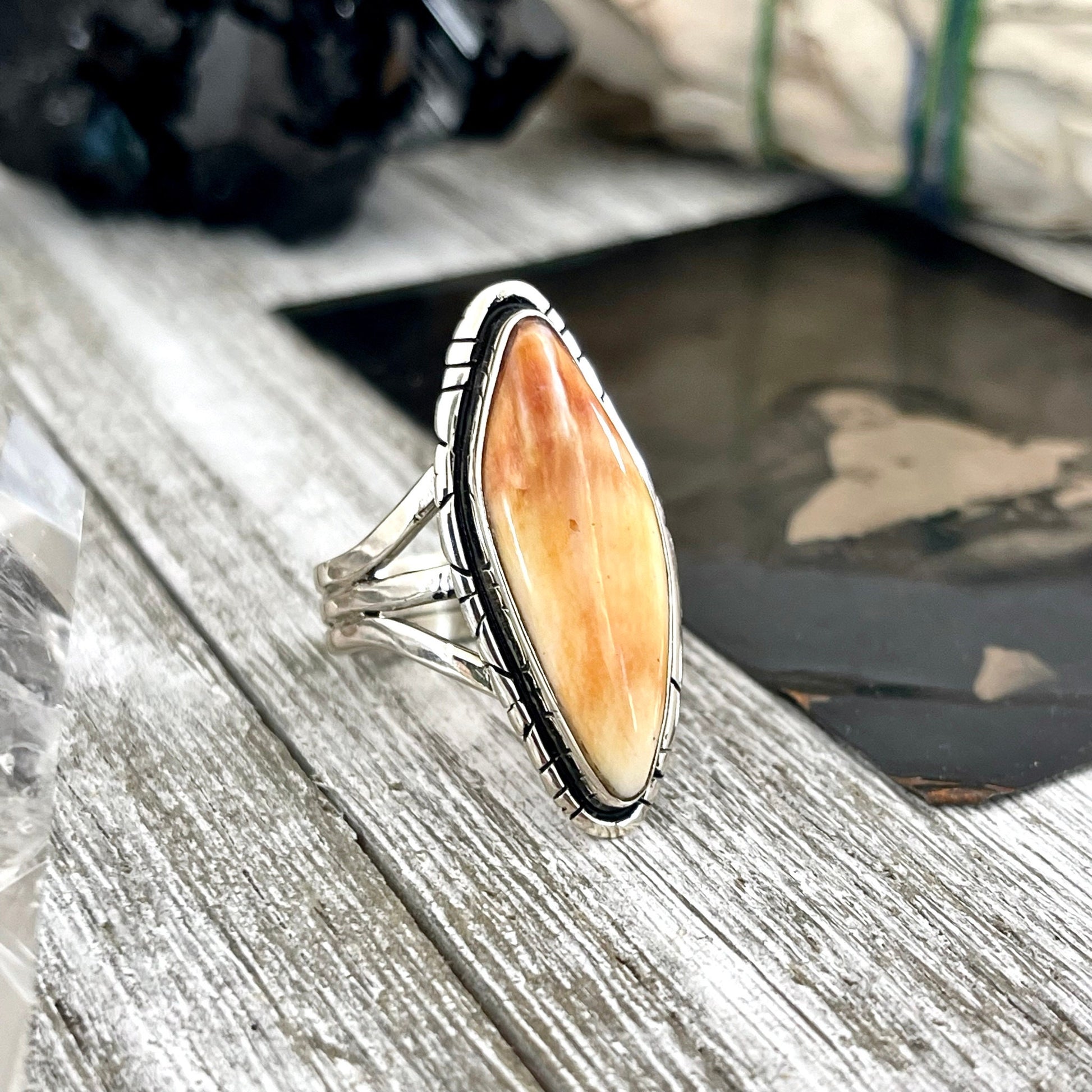 Big Statement Ring, Big Stone Ring, Bohemian Ring, boho jewelry, boho ring, crystal ring, CURATED- RINGS, Etsy ID: 1419656751, Festival Jewelry, gypsy ring, Jewelry, Large Crystal, Purple Stone Ring, Rings, Spiny Oyster Ring, Statement Rings, Sterling Sil