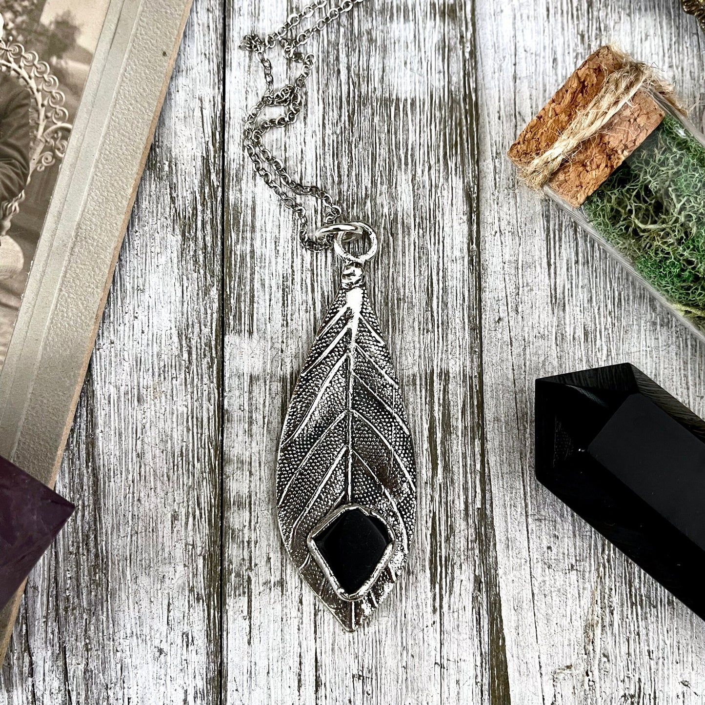 big crystal Necklace, Big Gothic Necklace, Crystal Necklaces, Crystal Pendant, Etsy ID: 1587037128, Foxlark Alchemy, FOXLARK- NECKLACES, Gift for Woman, Jewelry, nature inspired, Necklaces, Silver Jewelry, Silver Necklace, Silver Stone Jewelry, Statement